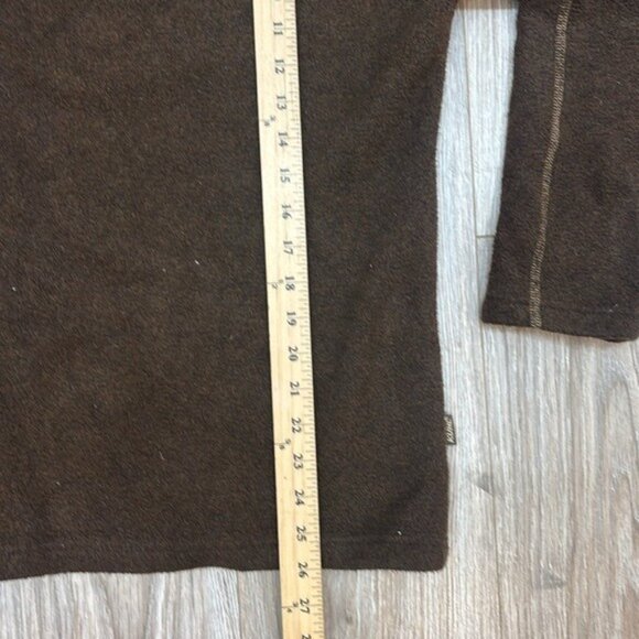 Kuhl Men's Brown Quarter-Zip Sweater fleece size medium - Picture 6 of 7